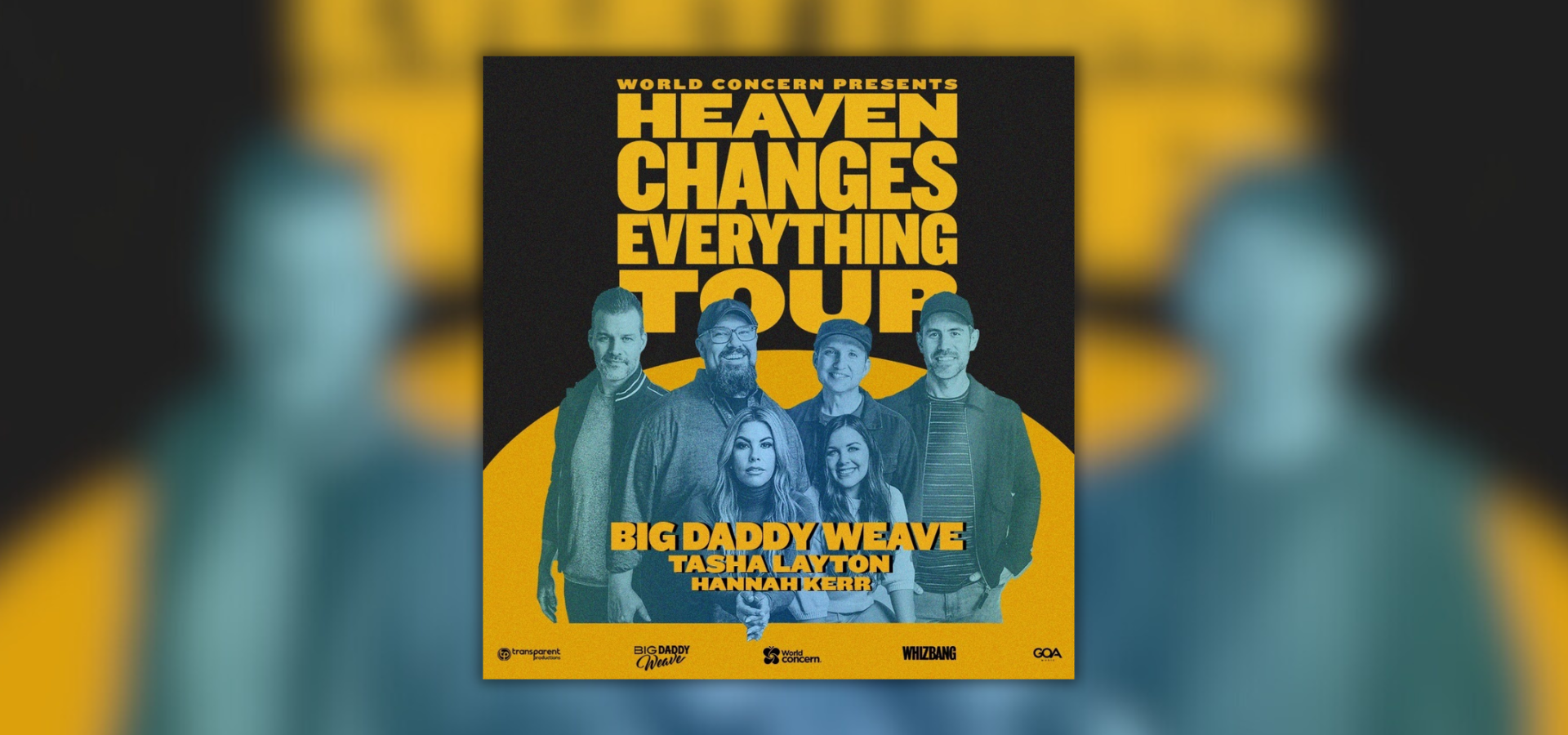 Big Daddy Weave Announces "Heaven Changes Everything Tour" with Tasha